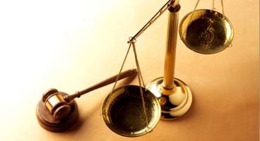 Picture of legal gavel scales.